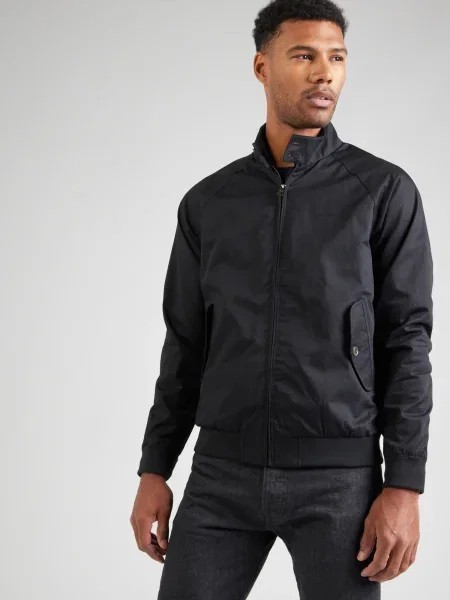 Ben Sherman Geacă de primăvară-toamnă negru