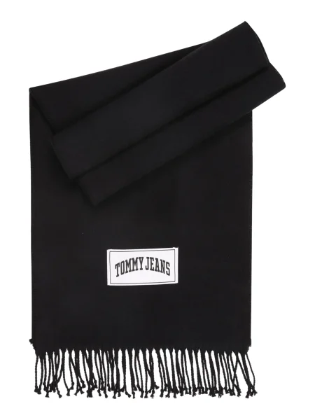 Tommy Jeans fular femei neted negru