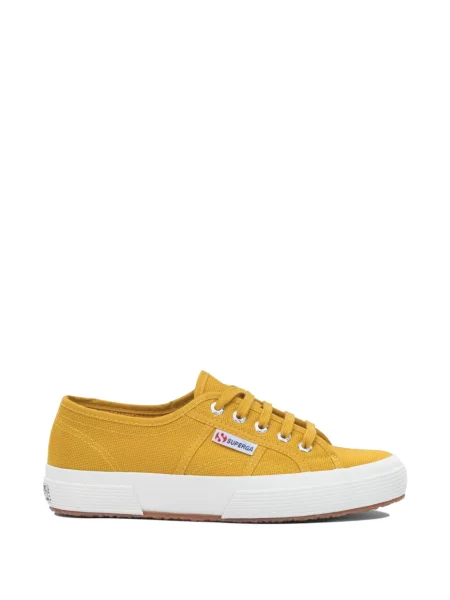 Sneakerși Superga 2750 cu șireturi din dantelă clasici galben