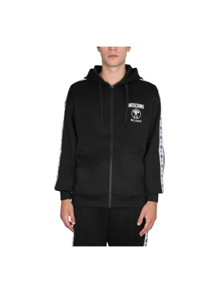 Bluza rozpinana Moschino czarna