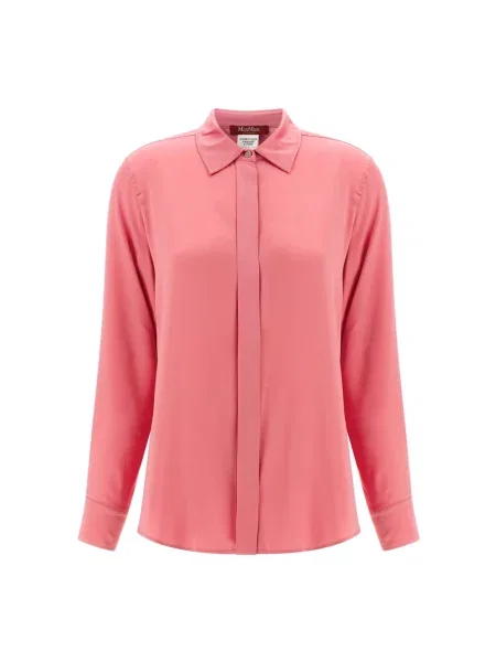 Koszula Max Mara Studio różowa