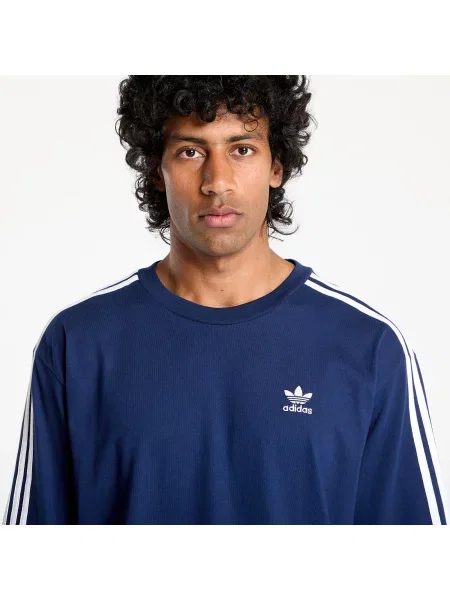 Тениска adidas Originals Adicolor с апликация тъмносиньо