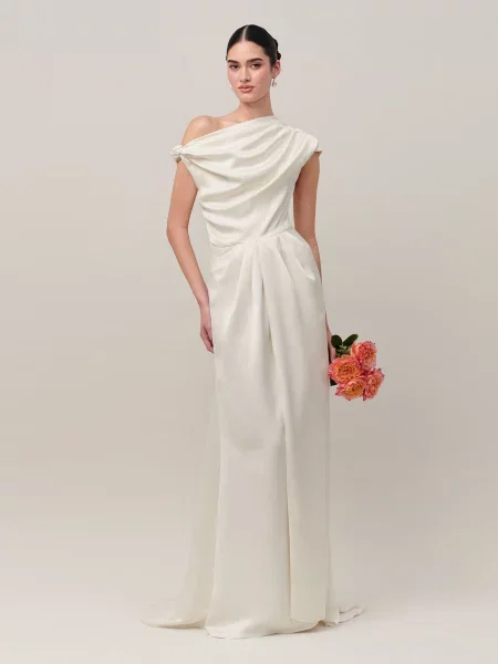 Sável Rochie CHLOE' alb