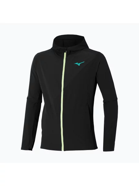Kurtka tenisowa Mizuno Mugen Hooded Jacket black czarna