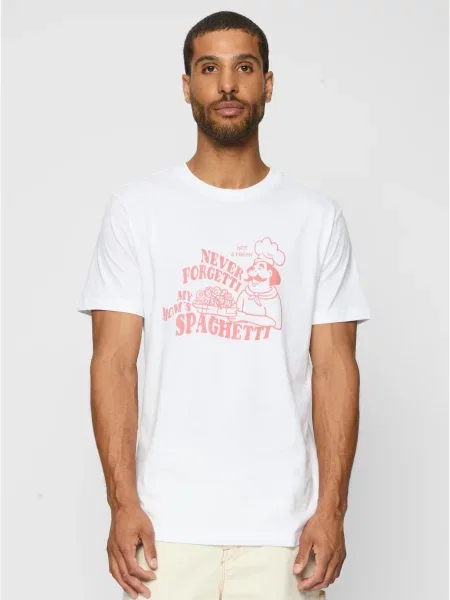 Тениска Mister Tee бяло