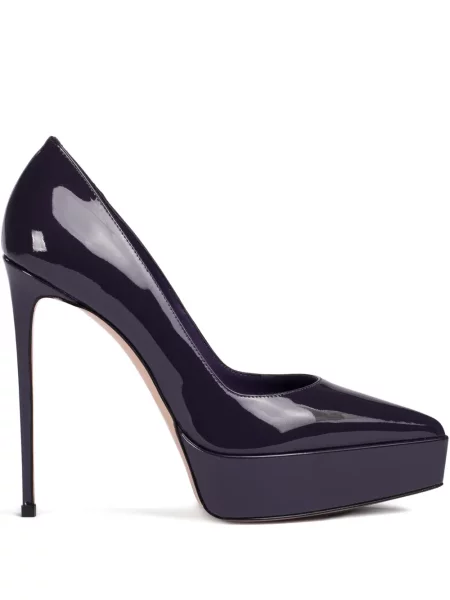 Pantofi cu toc Le Silla cu platformă violet