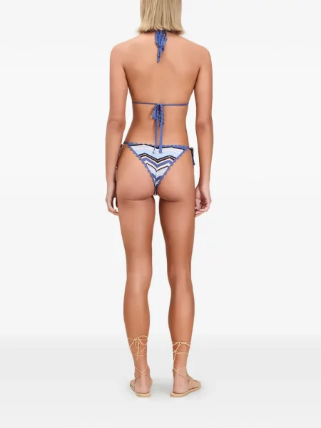 Bikini Devon tricotate albastru