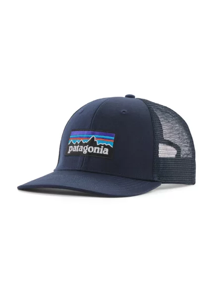 Czapka z daszkiem Patagonia z logo niebieska