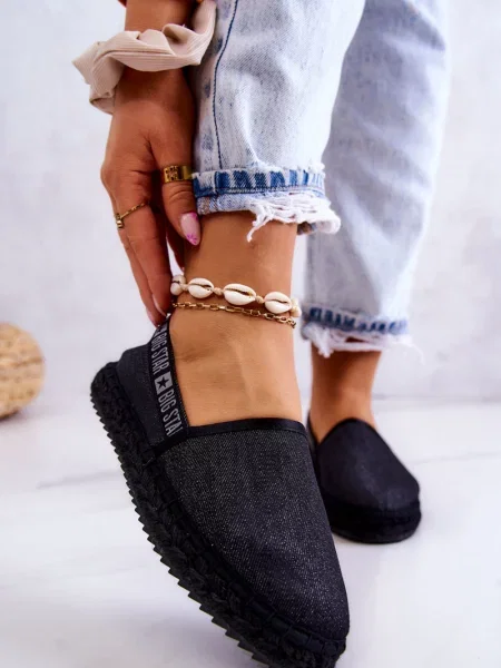 Espadrile Big Star Shoes negru