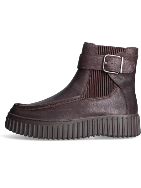 Pantofi Clarks cu cataramă maro