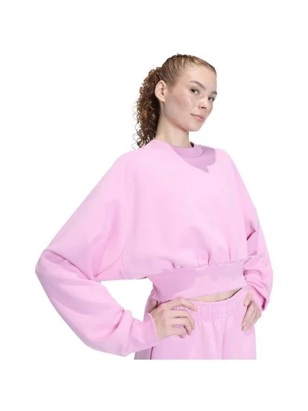 Adidas Krátká Mikina All Szn růžová