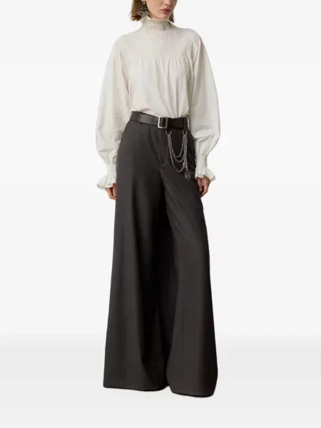 Palazzo kelnės Ralph Lauren Collection ruda