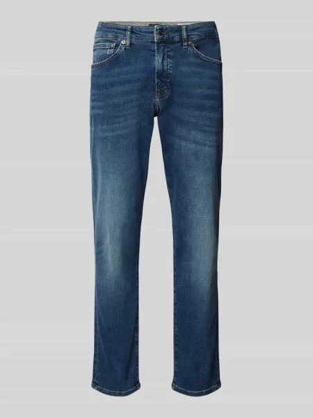 Jeansy o kroju regular fit z 5 model ‘RE.MAINE’ Boss Orange niebieskie