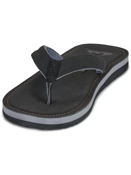 Nubuk félcipo Quiksilver fekete