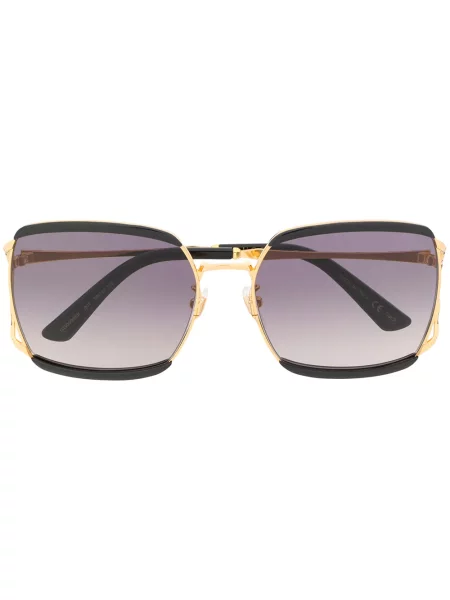 Ochelari de soare Gucci Eyewear cu dungi negru