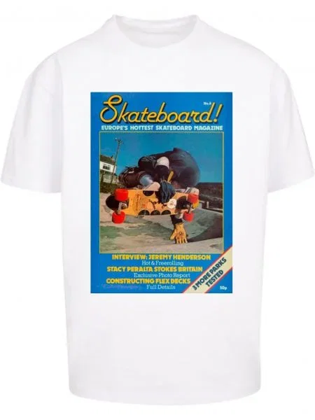 Tricou Merchcode alb