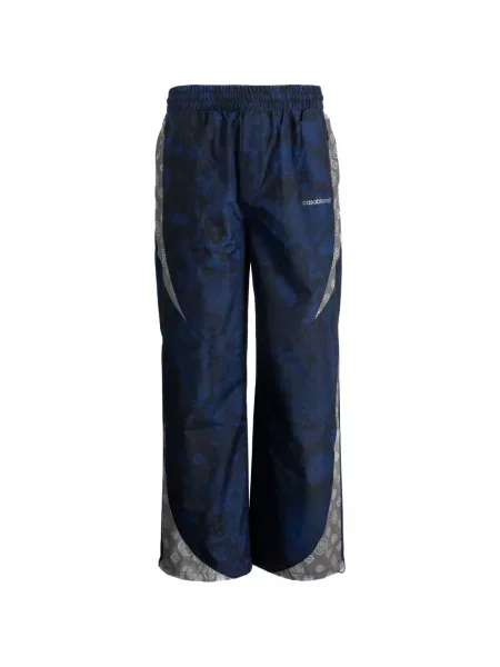 Pantaloni Casablanca cu imagine alergare albastru