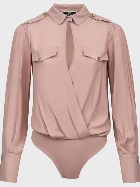 Блуза Elisabetta Franchi рожева