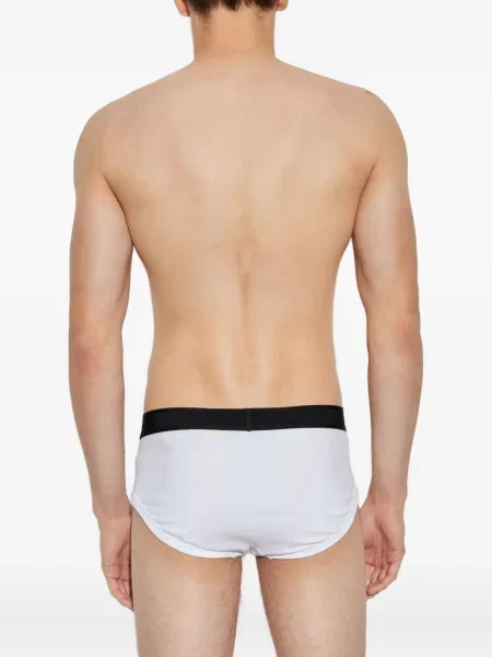 Chiloți multipac Tom Ford cu autograf alb