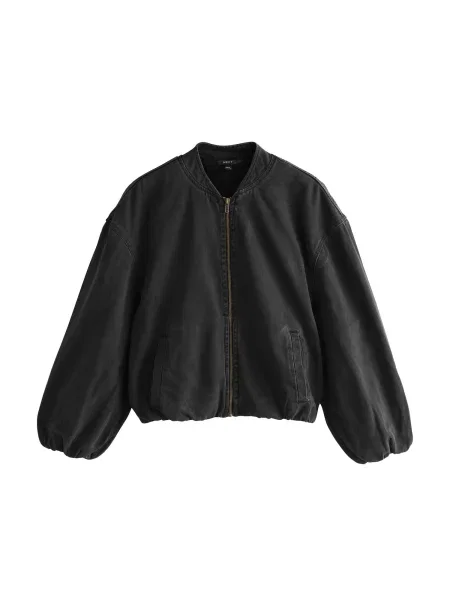 Next Přechodná bunda džínovina černá