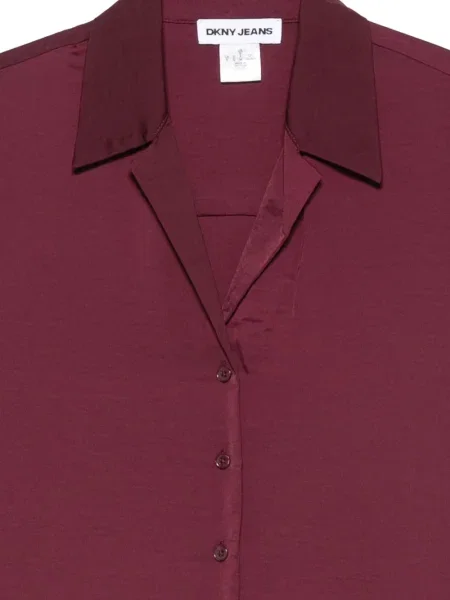 Cămașă Dkny lungă violet