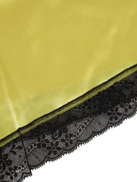 Šortai Dolce & Gabbana satino geltona
