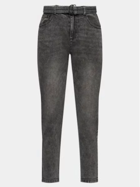 Morgan Джинси Straight Fit сірий