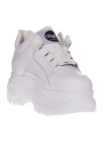 Sneakersy Buffalo skórzane białe