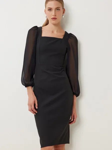 Happiness İstanbul Rochie mulate negru