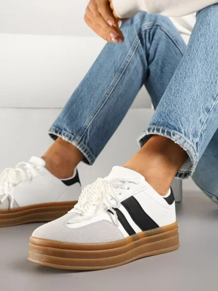 Sneakers Ajovia Albi alb