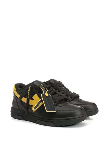 Επίσημα sneakers Off-white με κορδόνια με δαντέλα λευκό
