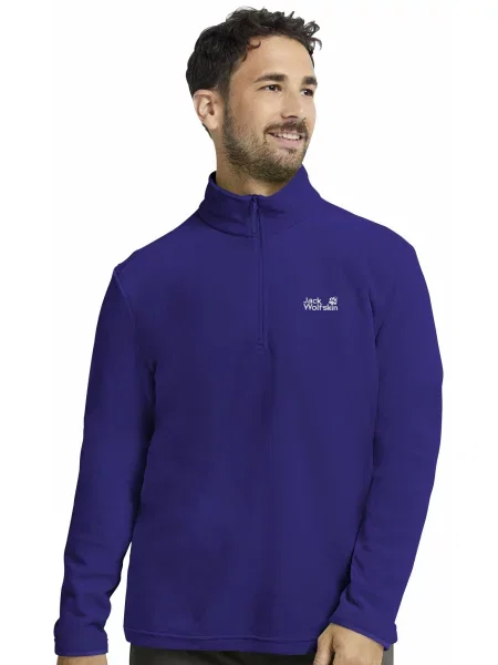 Флісова кофта Jack Wolfskin синій