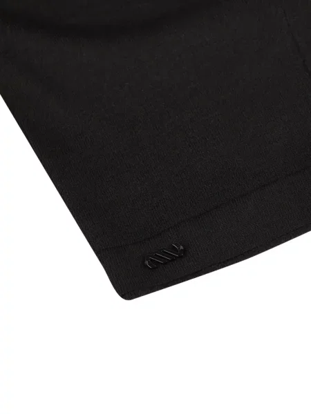 Lung tricou polo Massimo Osti Studio negru