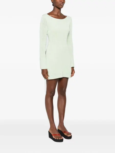 Rochie mini Asta Resort cu paiete verde