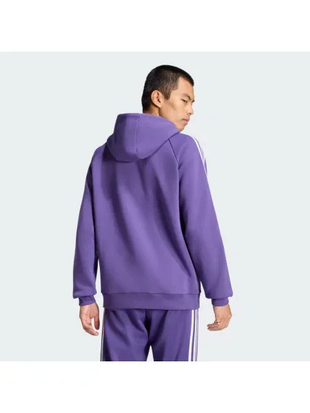 Bluza z kapturem Real Madryt Originals fioletowa