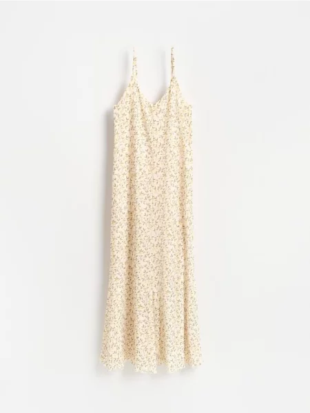 Reserved Rochie maxi cu model nude