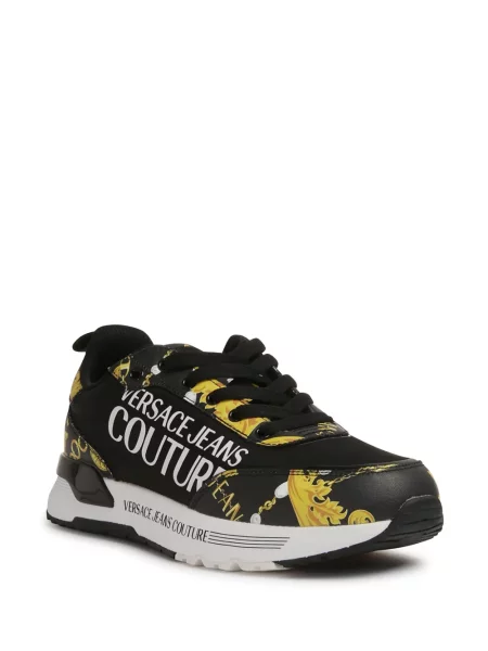 Sneakerși Versace Jeans Couture negru