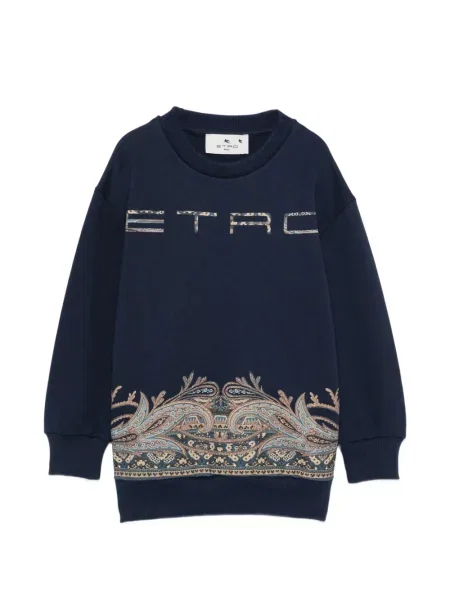 Bluza dziecięca Etro niebieska