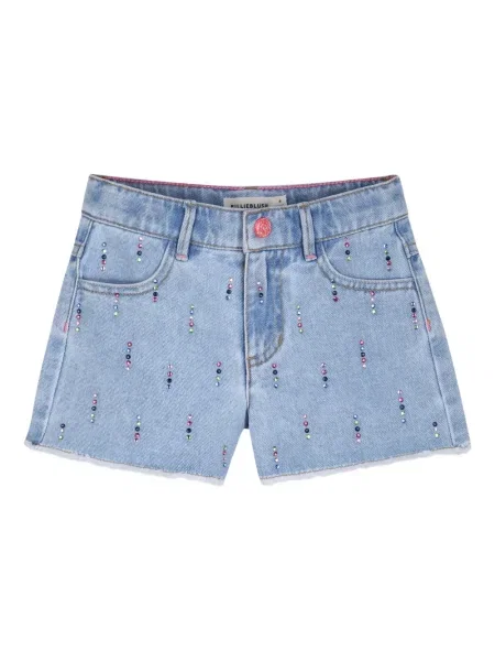 Szorty jeansowe dziecięce Billieblush niebieskie
