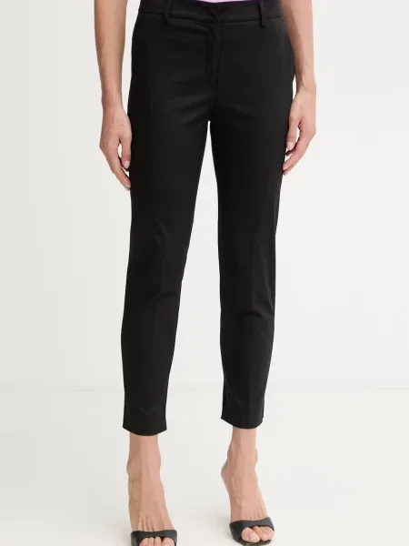 Weekend Max Mara kalhoty s CECCO černé