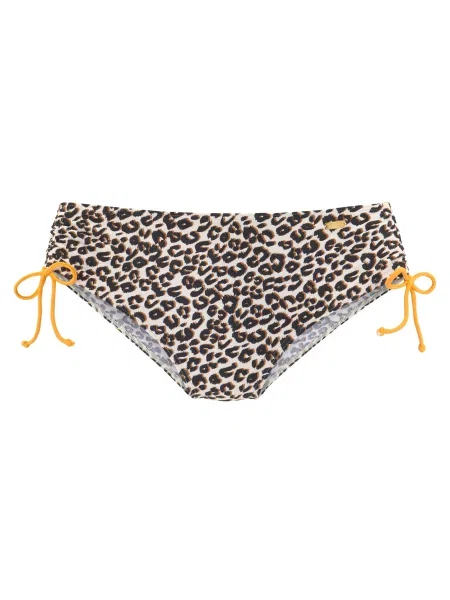 BUFFALO Bikini hlačke bež / pueblo črna