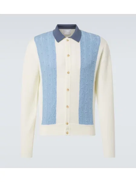 Вълнена жилетка King & Tuckfield бяло