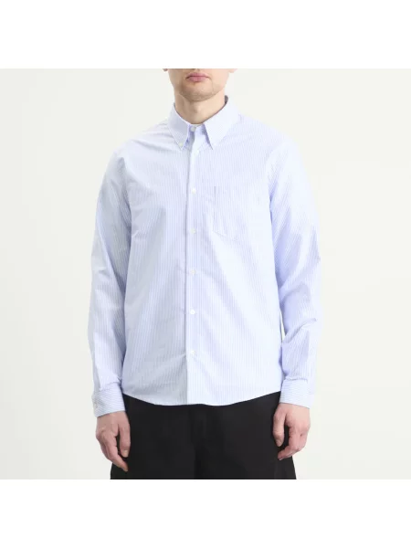 Koszula A.p.c. niebieska