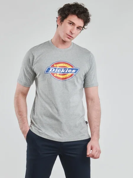Tricou Dickies cu autograf gri
