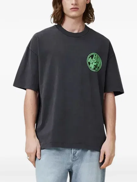 Tricou Allsaints cu imagine gri