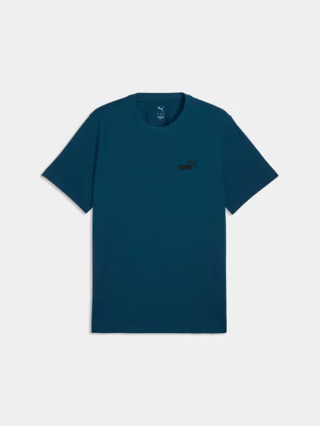 Футболка PUMA Ess Small No. 1 Logo Tee комбінований верх синій