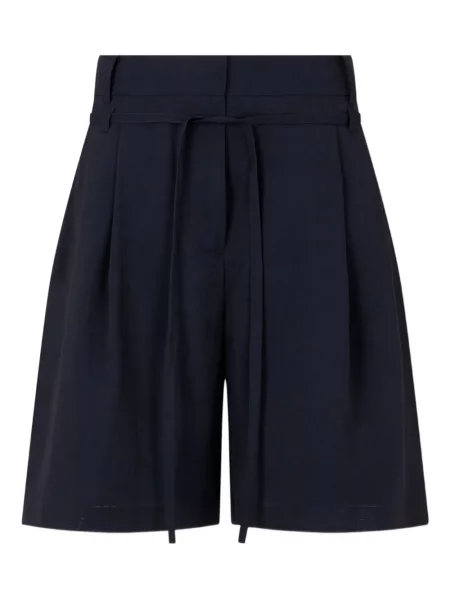 Pantaloni scurți Studio Tomboy plisate albastru