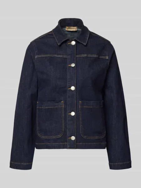 Kurtka jeansowa Soyaconcept niebieska