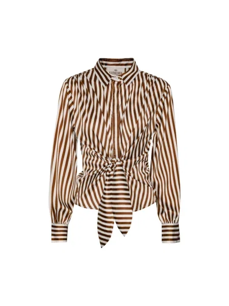 Koszula Karmamia brązowa