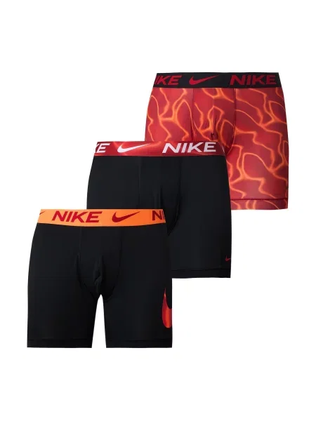 NIKE Underwear Boxeri roșu deschis negru